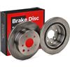 STARK SKBD-0020155 2x Disco freno Posteriore senza viti/bulloni Compatibilità con NISSAN Qashqai/Qashqai +2 I J10, NJ10