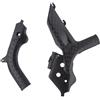 Generic For KTM SX SXF XC XCF XCW XCFW EXC TPI EXCF Six Days SMR 125 150 250 300 350 450 500 2019-2023 Protezione telaio moto(Black)