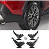 Ruiya Compatibile con Toyota RAV4 2019-2024 Parafanghi per Auto, Resistente Anteriore Posteriore Paraschizzi Auto Parafanghi Paraspruzzi decorativi Toyota RAV4 accessori