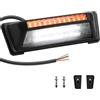 EYPINS Luce Esterna per Camper 40 LED 60W 6000LM 10-48V IP65 Impermeabile con 6 Modalità di Lampeggiamento per Roulotte Caravan Furgone,Conforme E9