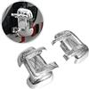 CHROMEMASTER | Calotta per gli specchietti esterni | Compatibile con Fiat Ducato X250 dal 2006 | Plastica ABS; Le calotte donano un aspetto unico all'auto e proteggono dai danni