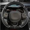 SADQRG Coprivolante Auto Coprivolante Per Auto Per Fiat Per Panda 2013 2014 2015 2016 2017 2018 2019 2020 2021 2022 Accessori Per Auto(D WHITE)