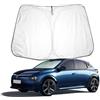 BIXUAN Copriparabrezza Compatibile con Opel Corsa F 2019-2024 e Lancia Ypsilon 2024, Parasole Antivento con Funzione UV e Isolamento Termico, Facile da Riporre e Piegare