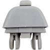 JWFBDB Adatto for VW Polo 2010-2015 Clip di fissaggio for supporto parasole grigio 6RD857561(1X)