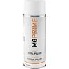 MG PRIME Riempitivo riempitivo a spruzzo Base Adesiva Primer Stucco a spruzzo per Vernice per Auto Bianco bomboletta Spray 400 ml