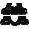 Somer Car Kit Tappetini Auto compatibili con Fiat 500 d'epoca - posteriore unito | Set Tappeti in Moquette, ricamo Edition, Tappeto auto su misura