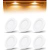 CEMOFE 6 Pezzi Faretti 12 Volt per Camper Faretto 12V LED per Camper 3000K 210LM 5W Non Incasso per Roulotte Furgone Barca Cucina