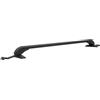 yikmid Barre portapacchi universali in alluminio, 100 cm, con serratura, adatte per mancorrenti aperti, portata fino a 75 kg, fissaggio senza distruzioni, per auto, campeggio, viaggi