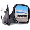BESTPRICE ATP BESTPRICE 1x Specchio retrovisore esterno elettrico destro riscaldato convesso compatibile con CITROËN BERLINGO, PEUGEOT PARTNER (5_, G_), PARTNER (5_, G_)