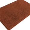 PureSwan Rust Tappeti da bagno assorbenti e lavabili, antiscivolo, spessi e morbidi, in ciniglia, per bagno, doccia, lavandino, 61 x 91 cm