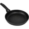 RISOLI' Risoli Padella BLACKplus® Alluminio PRESSOFUSO Antiaderente El Diamant Ultra Resistente FRYPAN Made Italy (28 CM)