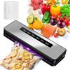 BYZESTY Macchina per sottovuoto 5 in 1, macchina per sottovuoto automatica, per alimenti secchi e umidi, fino a 8 volte più a lungo con 30 sacchetti sottovuoto