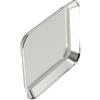 VERDANVERSE Piatto in Acciaio Inox Rotondo 1 Pz Argento per Bistecche e Dessert