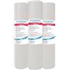 FILTRIACQUAITALIA CARTUCCIA FILTRO ACQUA POLIPROPILENE A SEDIMENTI 10 POLLICI MICRON 20 PER OSMOSI INVERSA DEPURATORE ACQUA SET 3 PEZZI