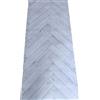 LaVelahome Tappeto cucina a metraggio PVC largo 50 cm effetto legno parquet vinile SU MISURA cintage