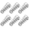 VGOL 6 Pezzi Viti di Montaggio Pickup con Molle 3-32 x 5/8 Compatibile con Fender Stratocaster Oro