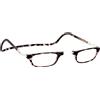 CliC Eyewear - Occhiali da Lettura Uomo XL - Occhiali da Lettura con Calamita - In Poliammide TR90 - Monofocali Flessibili (3.0, Tortoise)