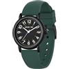 GOLDEN HOUR Orologio da Infermiere Impermeabile per Professionisti Medici, Studenti Donne Uomini (Nero Verde scuro)