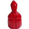 Generico Statua San Gennaro Busto in Ceramica fatto a Mano (Ceramica 2-14x8 Rosso)