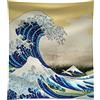 My Custom Style Coperta #Arte-Onda Kanagawa, Katsushika Hokusai# Plaid 150x100 Peluche Sherpa