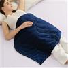 Sivio Piccola Coperta Ponderata 2.3 kg 58x74 cm, Velluto Cristallo di Lusso, Relax per Divano/Ufficio, Lavabile | Blu Marino