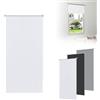 ACXIN Tenda a rullo oscurante Klemmfix, senza fori, 80 x 160 cm, tenda termica per finestre, tenda avvolgibile per finestre e porte, protezione solare (bianco)