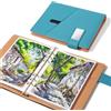 Lightwish Quaderno per schizzi ad acquerello, 100% cotone privo di acidi, 300 g/m², carta per acquerello pressa a caldo per artisti, adulti, studenti, 20 fogli, 23,25 x 16,3 cm (blu panno)
