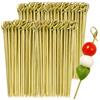 COM-FOUR® 200 spiedini per finger food realizzati con materie prime | bastoncini per canapé - spiedini di legno con nodi - stuzzicadenti per feste