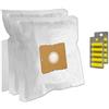 Filterprofi SET 10 Sacchi / Sacchetti (Microfibra) + 10 PROFUMI + 1 Filtro Per aspirapolvere Daewoo RC-705D