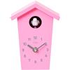 Cuco Clock mini orologio a cucù HOCHHAUS, 17 × 12,4 × 9 cm, orologio da parete, stile Foresta Nera moderno, funzione notte, canto cucù, quarzo