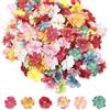 YSJCHEBS 100 Fiori Artificiali, Materiali Fai da Te, Decorazioni Floreali, Materiali per Accessori di Abbigliamento, Fiori per L'Artigianato, Decorazioni Floreali per Feste