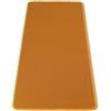 Casatessile Tappeto Cucina Antiscivolo corsia Larga 50 cm. DAMINA Color Lavabile, Tappeto Ingresso, Passatoia al Metro, Corsia corridoio - Arancio, al Metro