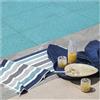 Fazzini GRADAZIONI Coppia ospite e Asciugamano - Taglia: 38x50 + 50x110,Colore: GRACOPP - Blu/Surf