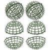 KJHBV Supporto per Palline di 15 CM in Plastica Set da 4, Gabbia Porta-Fiori a Sfera Decorativa per Topiarie Artificiali, Portaoggetti Verde per Soggiorno, Balcone e Matrimonio