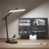 Honeywell HWT-H4 Lampada da Scrivania LED 700LM, Protezione degli Occhi, 3 Temperature di Colore e 5 Livelli di Luminosità, Sensore Auto-Dimming, Timer 60 Minuti, Lampada per Studio, Lettura e Ufficio