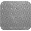 5 five simply smart 5five - tappeto antiscivolo 50x50cm grigio ghiaia