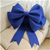 AMateschitz Fiocco decorativo extra grande DIY fiocco gigante fiocco ornamentale fiocco rosso gigante per auto, fiocco regalo per matrimonio, festa, auto, San Valentino, Natale, regalo, decorazione Blu50cm
