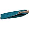 AQIGR Federa Cuscino Cervicale in Velluto Traspirante con Cerniera Nascosta, Copri Cuscino Cilindrico, for Camera da letto e Soggiorno(Blu,20x150cm)