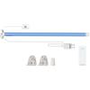 YoumiAi Motore per Tende a Rullo Smart WiFi Matter per Tubo da 17/25/28mm, Controllo APP Abilitato Matter Homekit, Comando Vocale Siri, Motore DC da Inserire (Motore+Telecomando a 9 Vie)