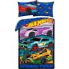 Halantex Hot Wheels Race Team Copripiumino Singolo 140x200 + Federa Macchine Corsa