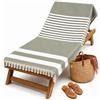 Intimitaly - Telo Mare Grande in Cotone Fouta, 90x170 cm, 85% Cotone, Ultra Leggero e Morbido, Asciugatura Rapida, 180gr/m2, per Spiaggia, Piscina (Sabbia Modello 2)
