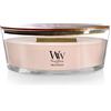 WoodWick Candela profumata | Candela Ellisse | Vaniglia & Sale Marino | Ottimo regalo per donne