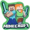 MINECRAFT - Cuscino 3D Shaped Sagomato peluche per Bambini in Poliestere con la Forma sagoma Personaggio