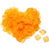 QUARKZMAN Seta Artificiale Fiore Rosa Petali, Giallo, Arancione Matrimonio Finto Fiori 2 x 2 per Matrimonio Centrotavola, Festa Decorazione 1200pz