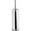 HOME Porta Scopino WC in Acciaio Inox, Bagno, Pulizia, Sistemazione