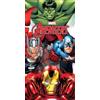 Disney Telo mare per bambini Marvel 70 x 140 cm - Microfibra ad asciugatura rapida - Diversi disegni ufficiali Mickey, Minnie, Stitch, Frozen, Avengers e Spider-Man (Avengers 14185)