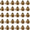 KOHAND 60 campanellini in bronzo da 38 mm per fai da te, decorazioni, casa, Natale, matrimoni, campanelli a vento