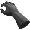 SHINYPASING Manichino a Mano per Anelli e Guanti in Plastica Nera, Supporto per Gioielli Design Artistico per Esposizioni e Vetrine di Accessori