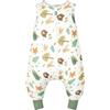 WYTbaby Sacco Nanna con Piedini 100% Cotone Sacco Nanna 1 Tog Tutto l'anno Sacco Nanna per Bambini 3-4 Anni