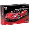 JAMARA 402924 CADA YangWang U9 1:8 rosso 2,4 GHz mattoncini RC per auto da corsa, modellino di auto sportive, telecomandato, controllo tramite app